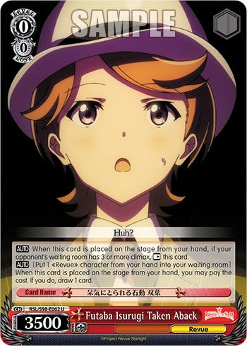 Image of Futaba Isurugi Taken Aback (RSL/S98-E062 U) [Revue Starlight The Movie]