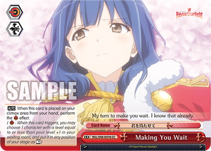 Image of Making You Wait (RSL/S98-E076 CC) [Revue Starlight The Movie]