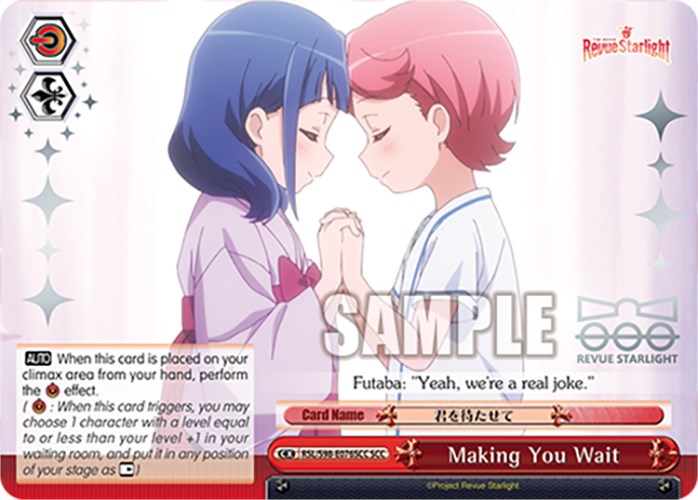 Image of Making You Wait (RSL/S98-E076SCC SCC) [Revue Starlight The Movie]