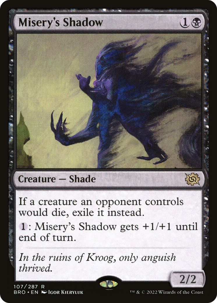 Image of Misery's Shadow [The Brothers' War]