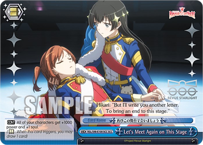 Image of Let's Meet Again on This Stage (RSL/S98-E100SCC SCC) [Revue Starlight The Movie]