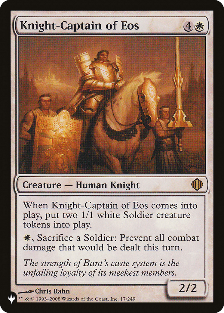 Image of Knight-Captain of Eos [The List]