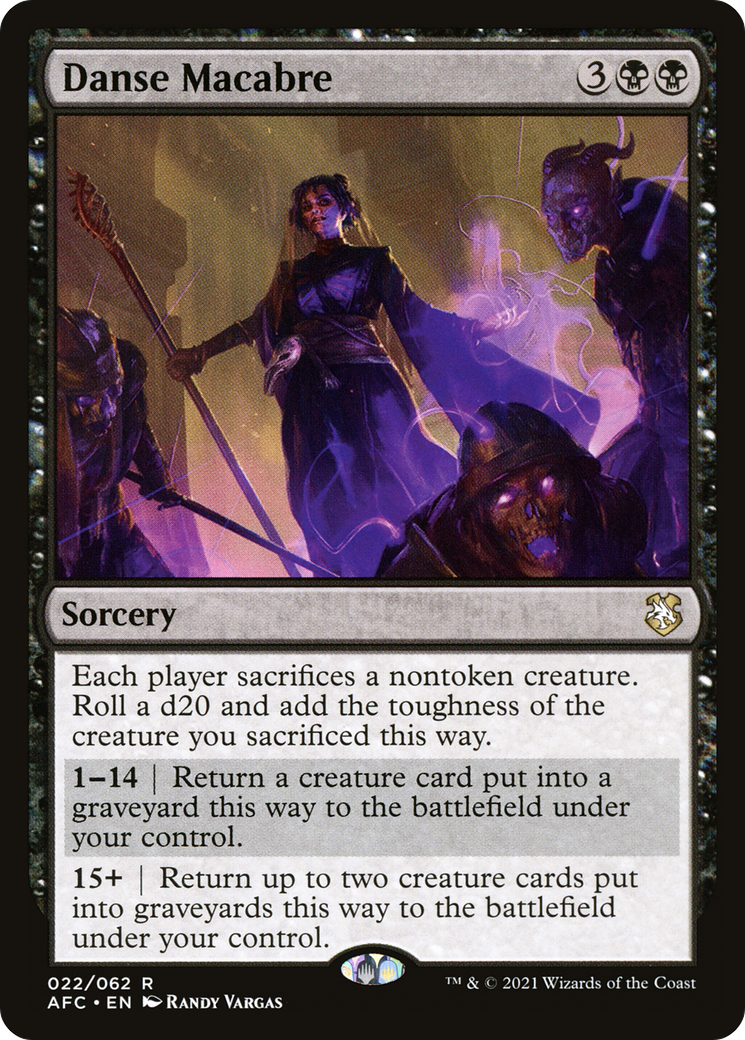 Image of Danse Macabre [Dungeons & Dragons: Adventures in the Forgotten Realms Commander]
