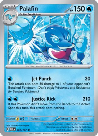 Image of Palafin (062/197) (Theme Deck Exclusive) [Scarlet & Violet: Obsidian Flames]
