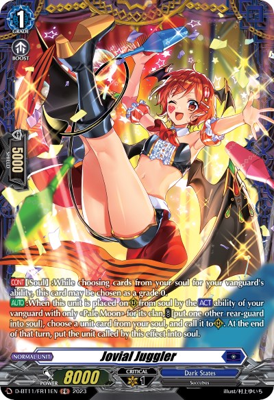 Image of Jovial Juggler (D-BT11/FR11EN) [Clash of the Heroes]