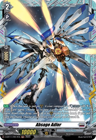 Image of Absage Adler (D-BT11/FR17EN) [Clash of the Heroes]