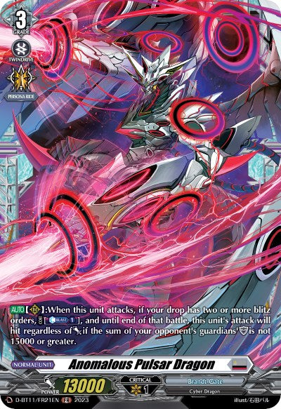 Image of Anomalous Pulsar Dragon (D-BT11/FR21EN) [Clash of the Heroes]