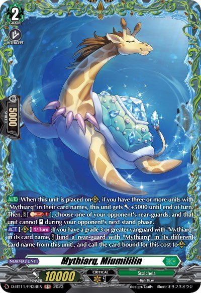 Image of Mythiarq, Miumililin (D-BT11/FR34EN) [Clash of the Heroes]
