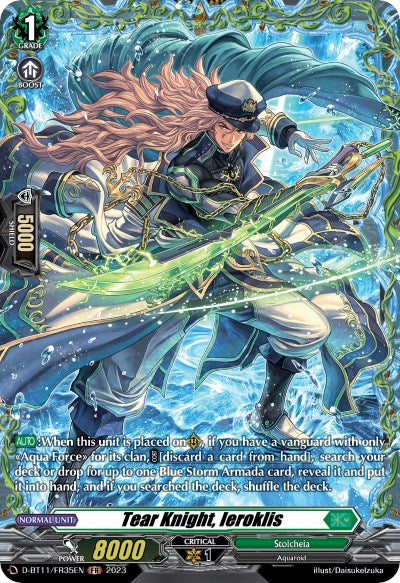 Image of Tear Knight, Ieroklis (D-BT11/FR35EN) [Clash of the Heroes]