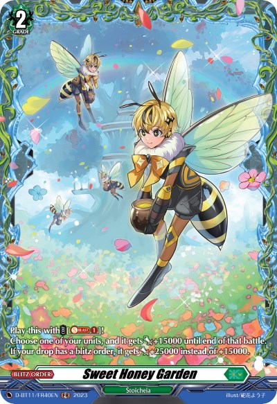 Image of Sweet Honey Garden (D-BT11/FR40EN) [Clash of the Heroes]