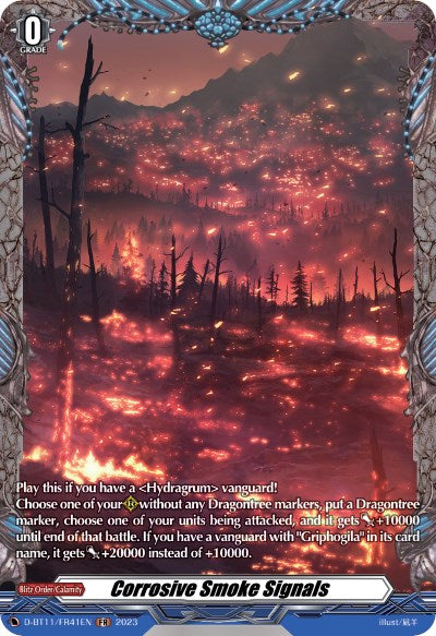 Image of Corrosive Smoke Signals (D-BT11/FR41EN) [Clash of the Heroes]