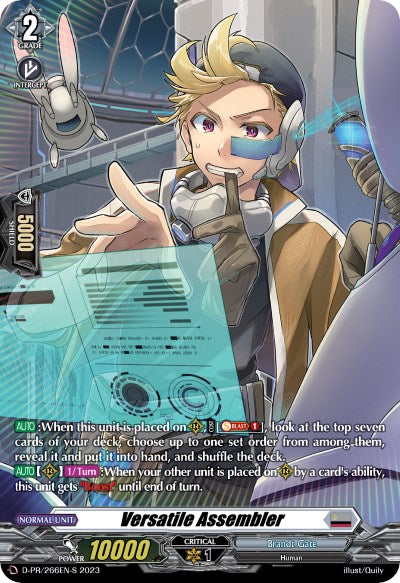 Image of Versatile Assembler (Foil) (D-PR/266EN-S) [Clash of the Heroes]