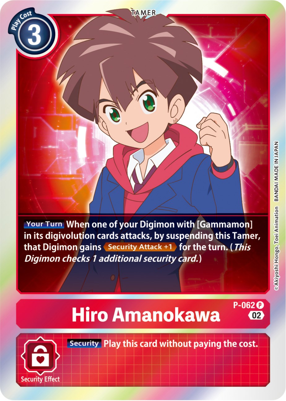 Image of Hiro Amanokawa [P-062] [Promotional Cards]