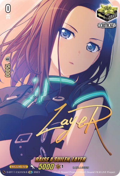 Image of RAISE A SUILEN, LAYER (Signature) (D-BT11/EX31EN-S) [Clash of the Heroes]