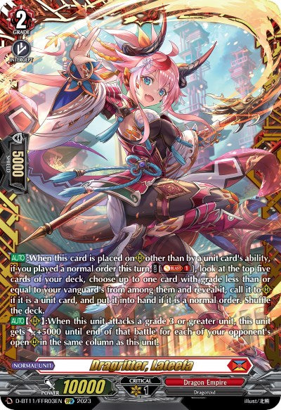 Image of Dragritter, Lateefa (D-BT11/FFR03EN) [Clash of the Heroes]