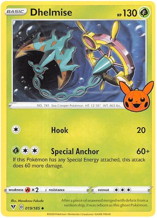 Image of Dhelmise (019/185) [Trick or Trade 2023]