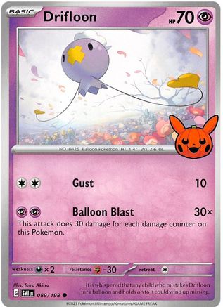 Image of Drifloon (089/198) [Trick or Trade 2023]