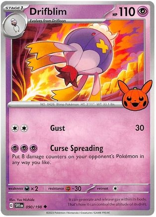 Image of Drifblim (090/198) [Trick or Trade 2023]