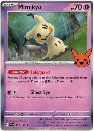 Image of Mimikyu (097/193) [Trick or Trade 2023]