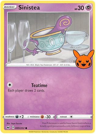 Image of Sinistea (089/202) [Trick or Trade 2023]