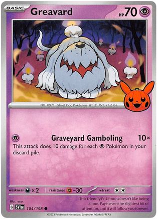 Image of Greavard (104/198) [Trick or Trade 2023]