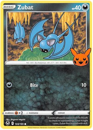 Image of Zubat (103/195) [Trick or Trade 2023]