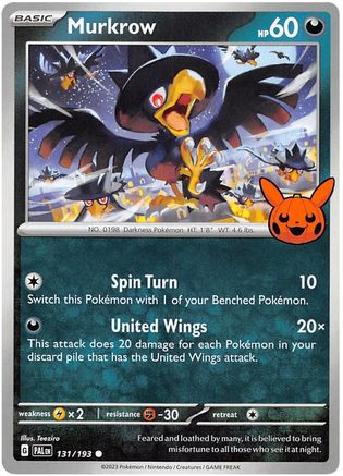 Image of Murkrow (131/193) [Trick or Trade 2023]