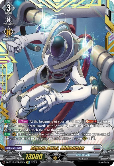 Image of Gigant Arms, Silhouette (D-BT11/FFR07EN) [Clash of the Heroes]