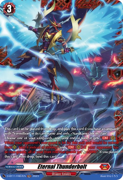 Image of Eternal Thunderbolt (D-BT11/FR07EN) [Clash of the Heroes]