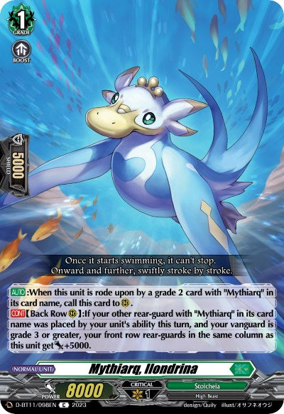 Image of Mythiarq, Ilondrina (D-BT11/098EN) [Clash of the Heroes]
