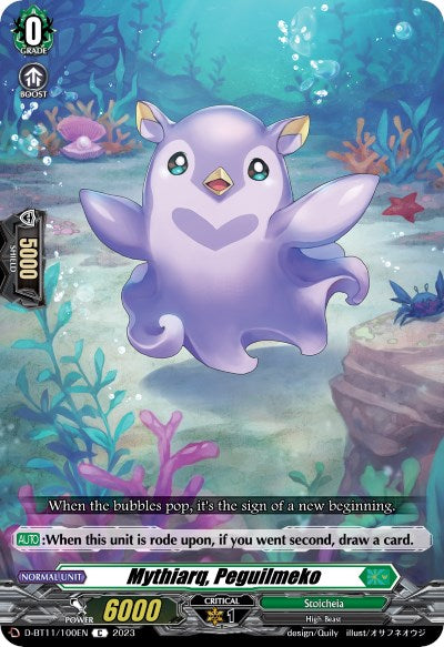 Image of Mythiarq, Peguilmeko (D-BT11/100EN) [Clash of the Heroes]