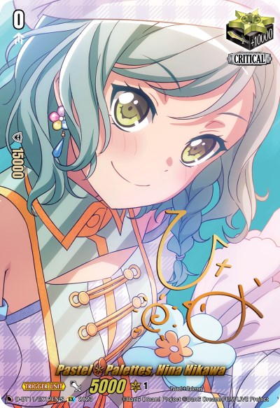 Image of Pastel*Palettes, Hina Hikawa (Signature) (D-BT11/EX12EN-S) [Clash of the Heroes]