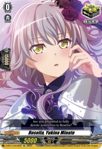 Image of Roselia, Yukina Minato (D-BT11/EX16EN) [Clash of the Heroes]