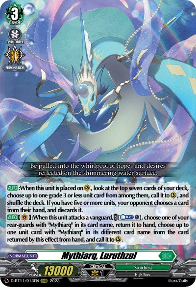 Image of Mythiarq, Luruthzul (D-BT11/013EN) [Clash of the Heroes]