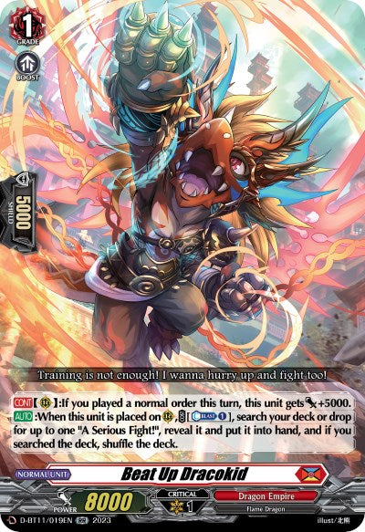Image of Beat Up Dracokid (D-BT11/019EN) [Clash of the Heroes]