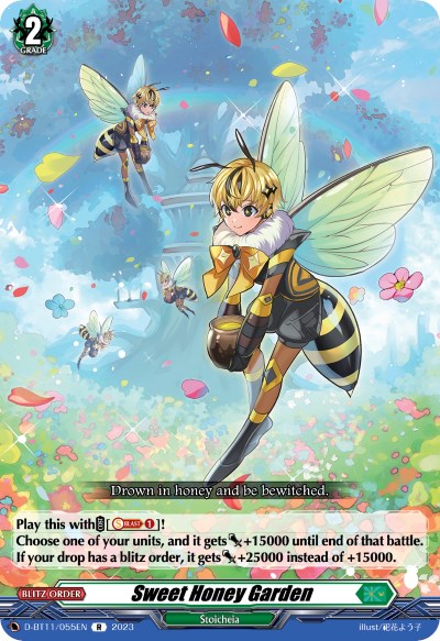 Image of Sweet Honey Garden (D-BT11/055EN) [Clash of the Heroes]