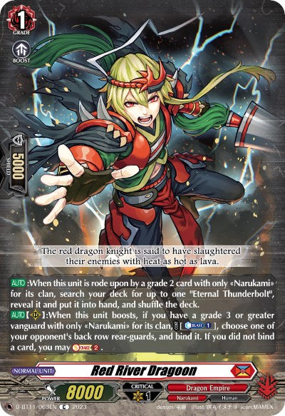 Image of Red River Dragoon (D-BT11/063EN) [Clash of the Heroes]