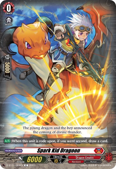 Image of Spark Kid Dragoon (D-BT11/064EN) [Clash of the Heroes]