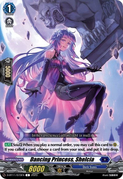 Image of Dancing Princess, Shelcia (D-BT11/073EN) [Clash of the Heroes]