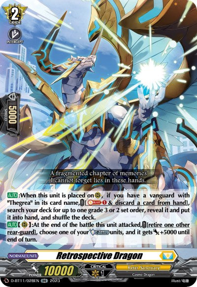 Image of Retrospective Dragon (D-BT11/028EN) [Clash of the Heroes]