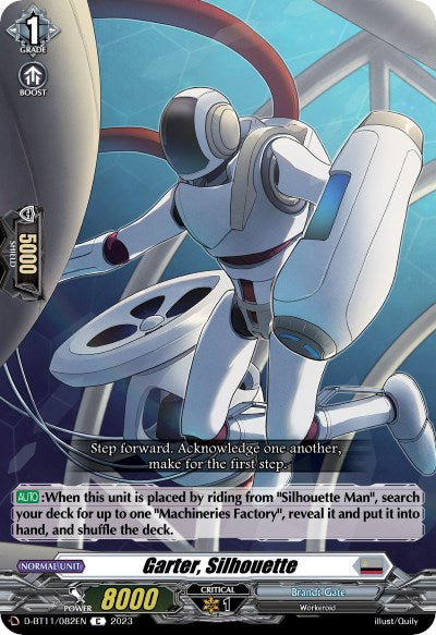 Image of Garter, Silhouette (D-BT11/082EN) [Clash of the Heroes]