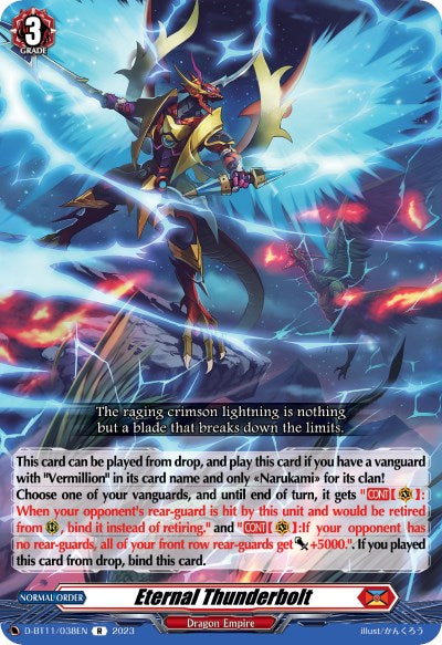 Image of Eternal Thunderbolt (D-BT11/038EN) [Clash of the Heroes]