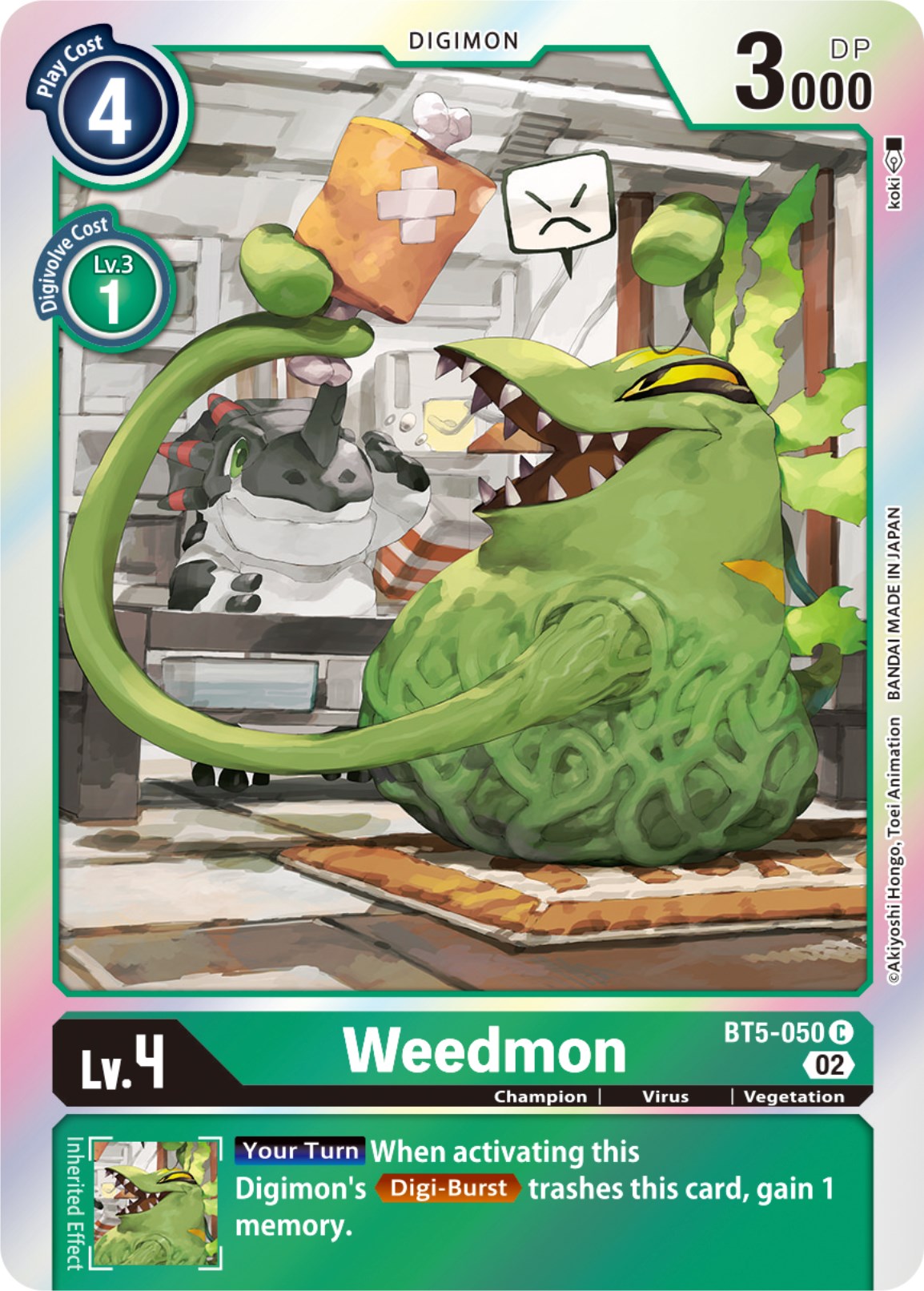 Image of Weedmon [BT5-050] [Resurgence Booster]