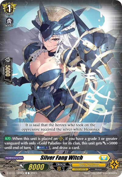 Image of Silver Fang Witch (D-BT11/089EN) [Clash of the Heroes]