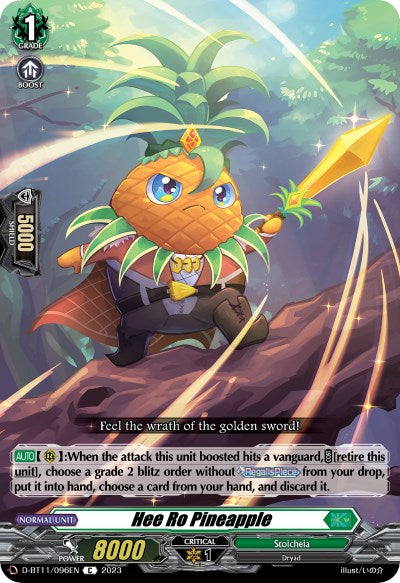 Image of Hee Ro Pineapple (D-BT11/096EN) [Clash of the Heroes]