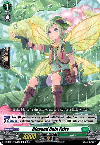 Image of Blessed Rain Fairy (D-BT11/097EN) [Clash of the Heroes]