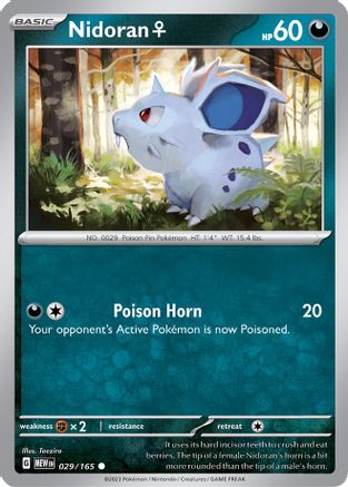 Image of Nidoran F (029/165) [Scarlet & Violet 151]