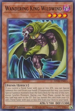 Image of Wandering King Wildwind [SDCK-EN013] Common