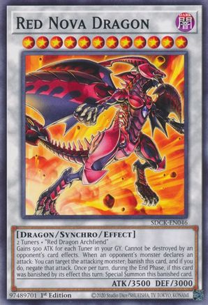 Image of Red Nova Dragon [SDCK-EN046] Common