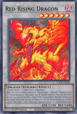 Image of Red Rising Dragon [SDCK-EN048] Ultra Rare